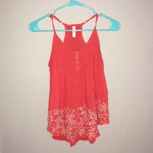 Target Coral Tanktop